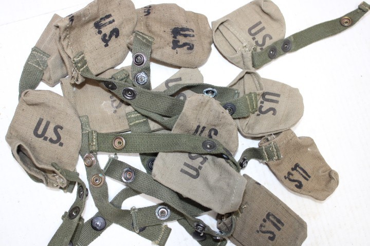 1 ORIGINAL US Military WWII M1 GARAND 03A3 RIFLE MUZZLE COVER 1944 1