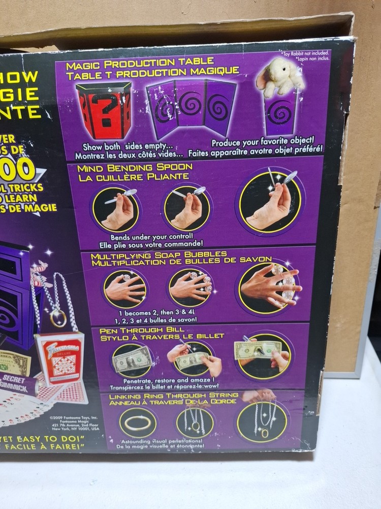 Fantasma Magic 200+ Trick Magic Show Set Professional Magic Game With Box