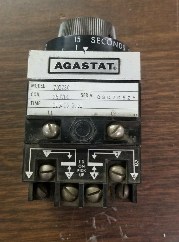 AGASTAT 7012SC TIMING RELAY