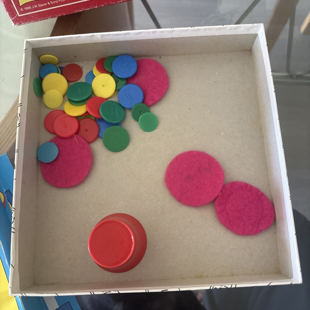 Vintage board game TIDDLY WINKS