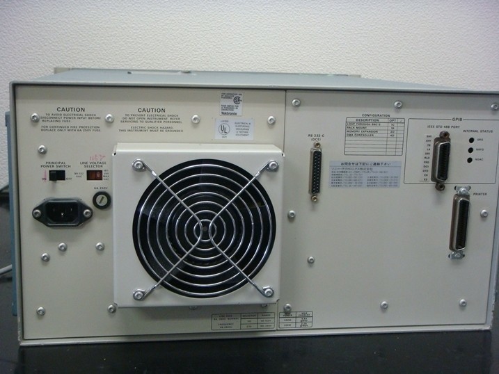 Tektronix CSA803 Digital Oscilloscope Mainframe WORKING