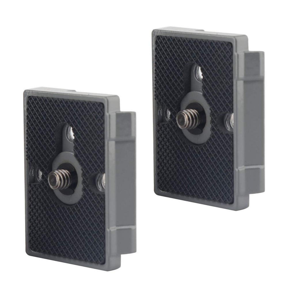 Rigdance 200PL-14 Quick Release Plate for Manfrotto 804RC2 2PC Pack, Black