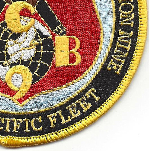 9th Mobile Construction Battalion Patch