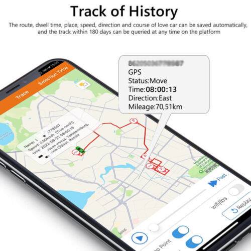 OBD2 GPS Tracker Real Time Vehicle Tracking Device GSM GPRS Vehicle Locator 4G