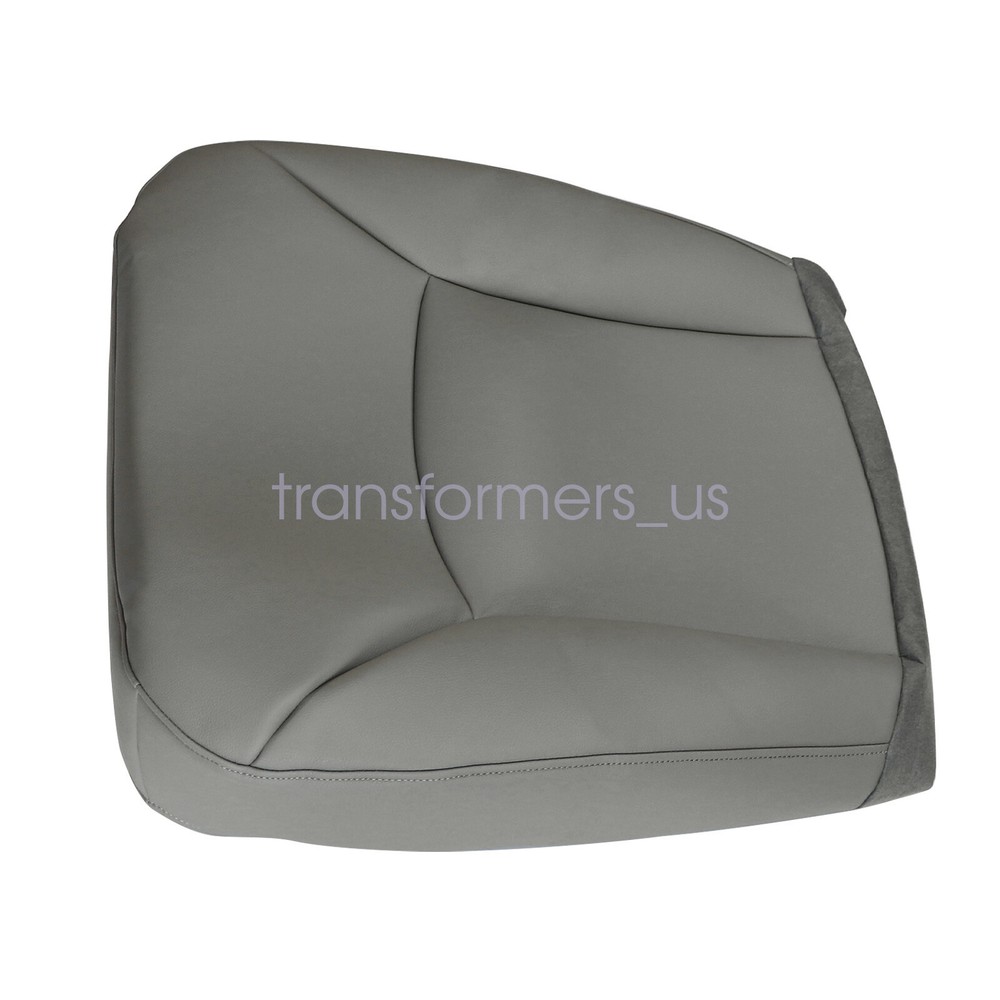 Replacement Driver Side Bottom Seat Cover For Ford E150 E250 E350 2002-2008 Gray
