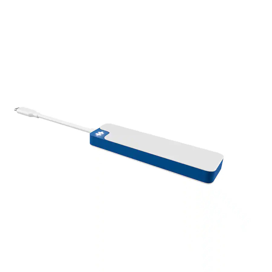 Hyper - HyperDrive Flex 5 Port USB-C Hub - Blue - 4K HDMI - HD4101