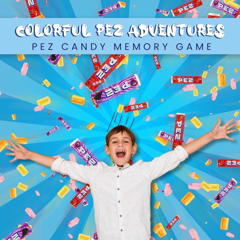 PEZ Candy Refills, 6 Assorted Fruit Flavors, Bulk & Delicious Candy (5 Pounds)