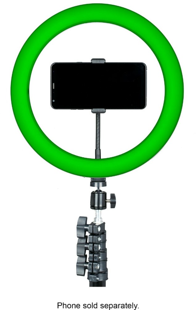 Sunpak Rainbow Ring Light Vlogging Kit 12"-Tocad