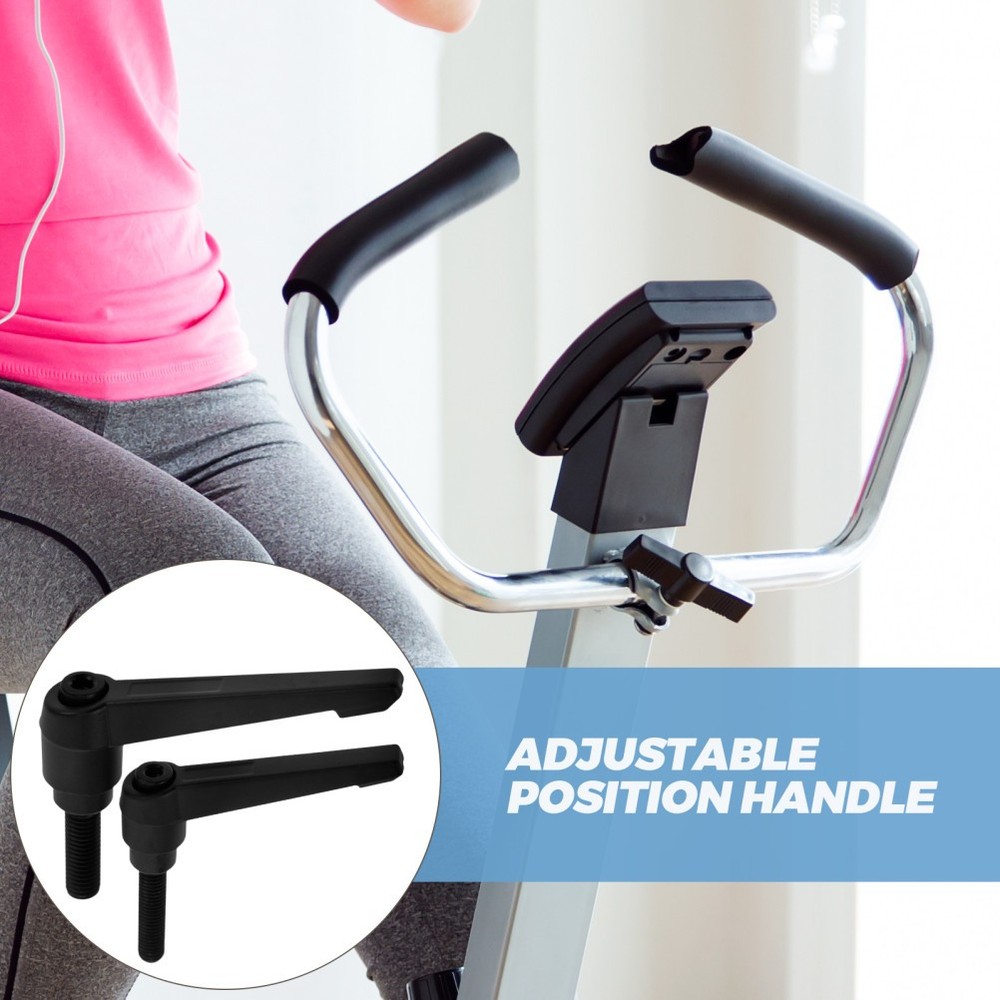 2 Pcs Exercise Bike Handle Adjustment Adjustable Handlebar Screw for
