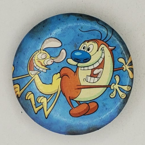 2014 Ren and Stimpy Pinback Button Viacom