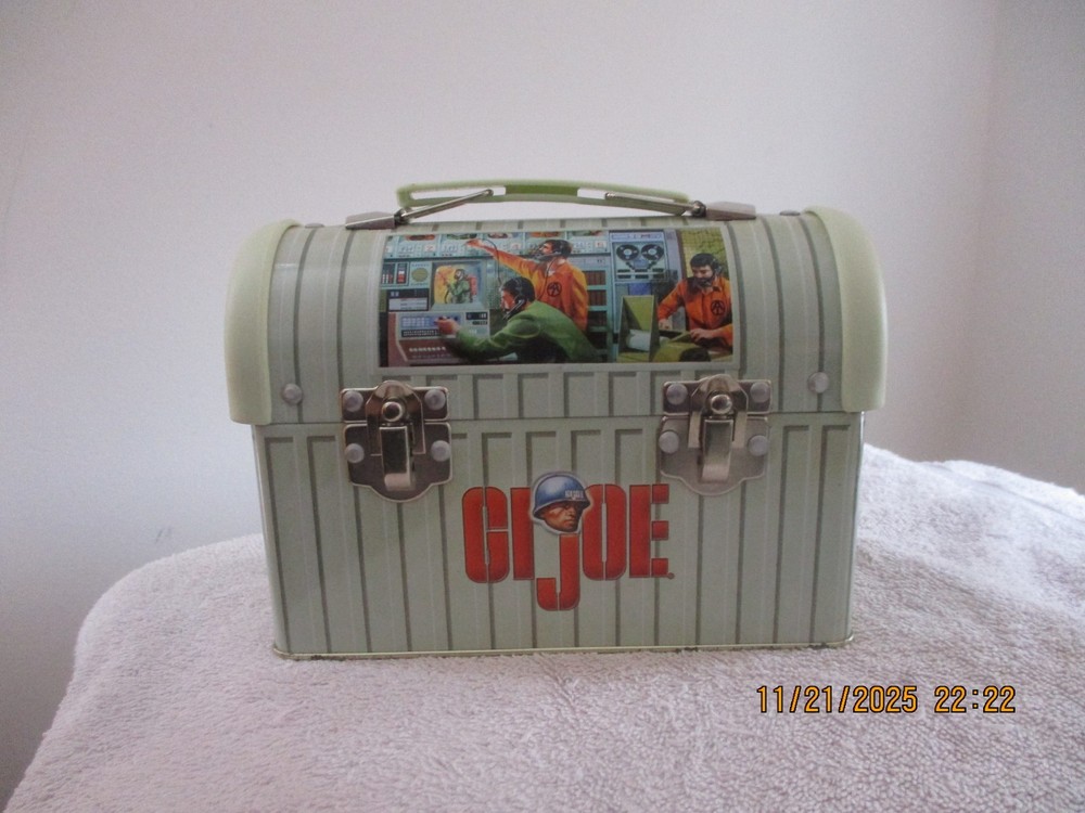 GI JOE  TIN LUNCHBOX