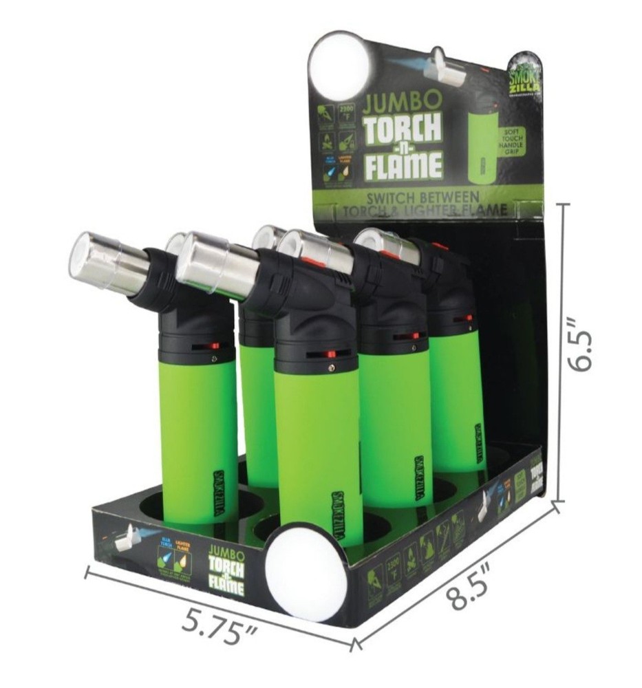 SmokeZilla Jumbo Torch 2 Flame X72
