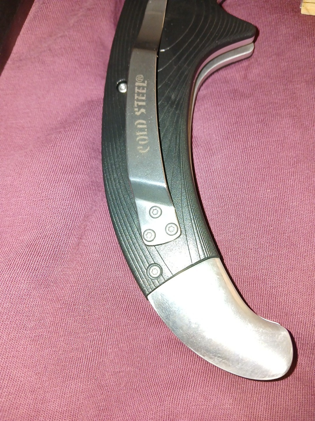 Espada XL 62mA S35VN Cold Steel Extra-Large Knife 7.5 Inch Aluminium BOLSTERS