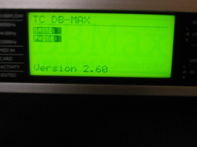 TC Electronic DBMax AES Digital Audio Broadcast Processor Multiband Maximizer II