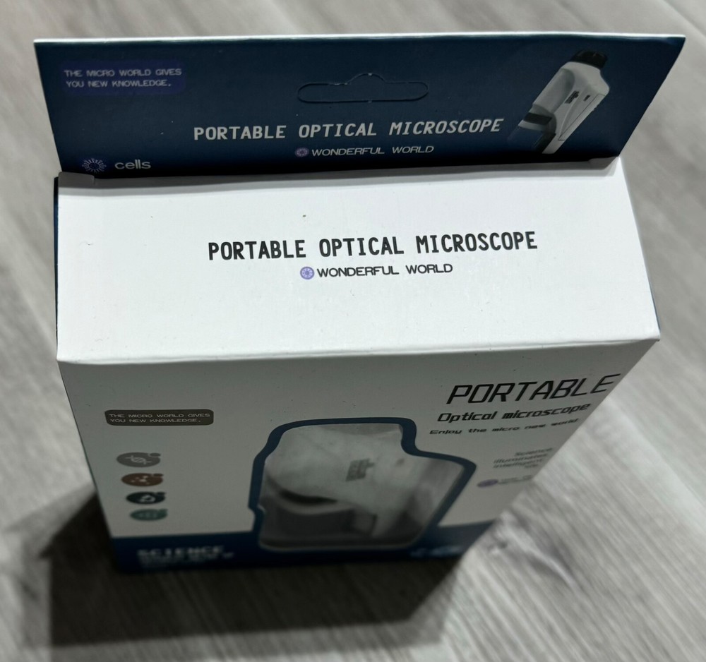 Cells, Portable Optical Microscope, White