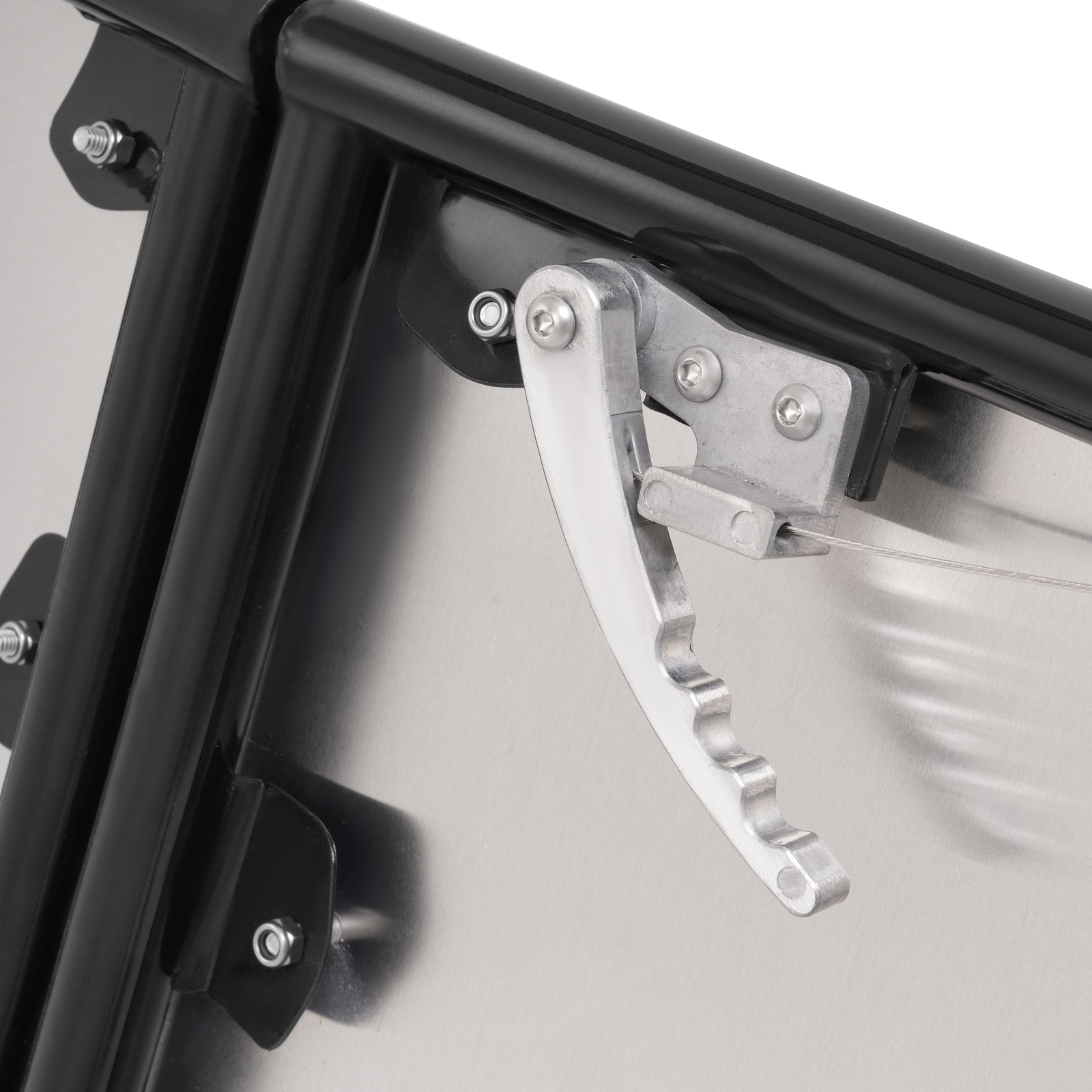 Aluminium+Steel Silvery Full Door For Kawasaki Teryx 750 2008-2013