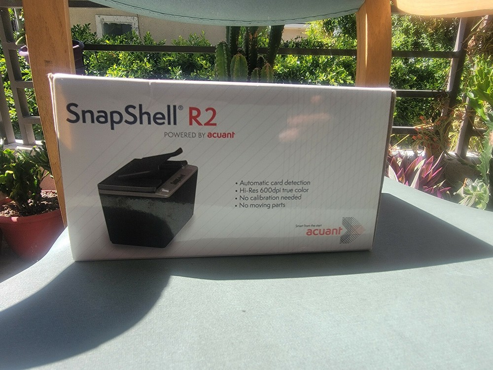 ACUANT  SNAPSHELL R2 V2Driver License SCANNER ID Reader special offer