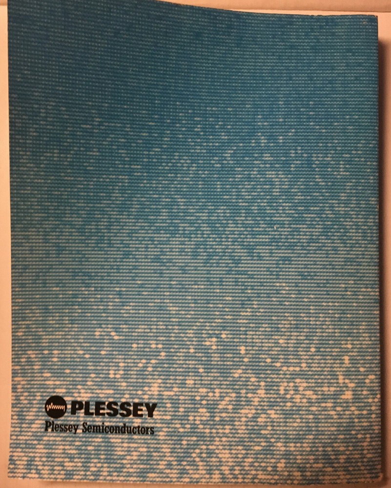 PLESSEY SEMICONDUCTORS LINEAR IC HANDBOOK 1988
