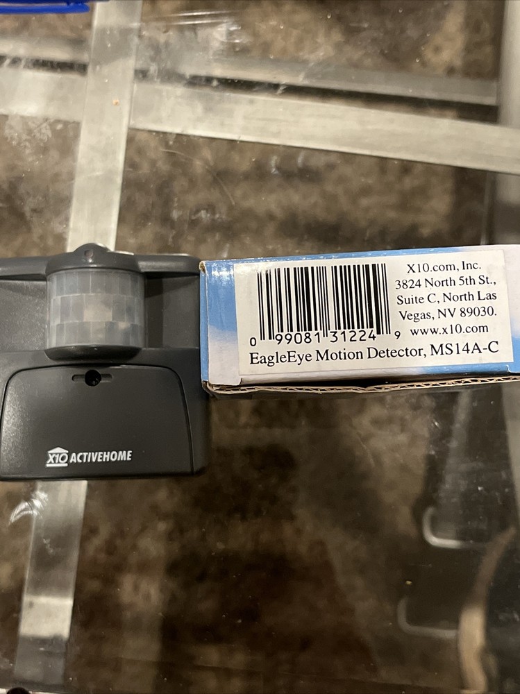 X10 Active Home Active Eye Indoor/Outdoor Motion Sensor Model: MS14A Sensor Only