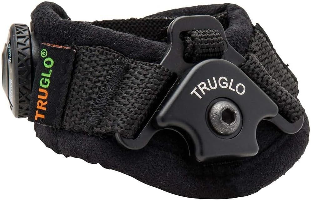 Universal Micro-Adjustable Archery Release Strap with BOA Closure - Black