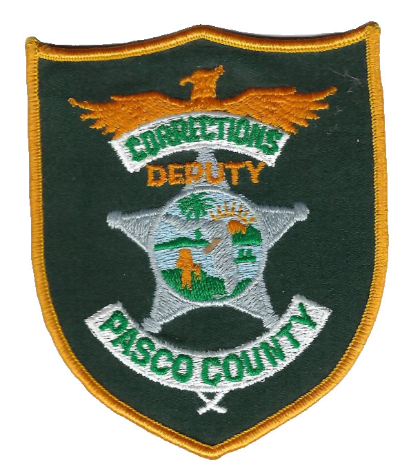Pasco County FL Florida CORRECTIONS DEPUTY patch - NEW!