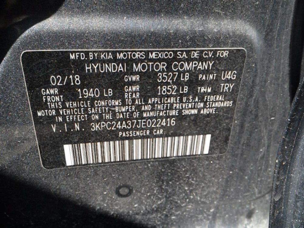 Engine ECM Electronic Control Module Automatic Fits 18-19 ACCENT 104910498