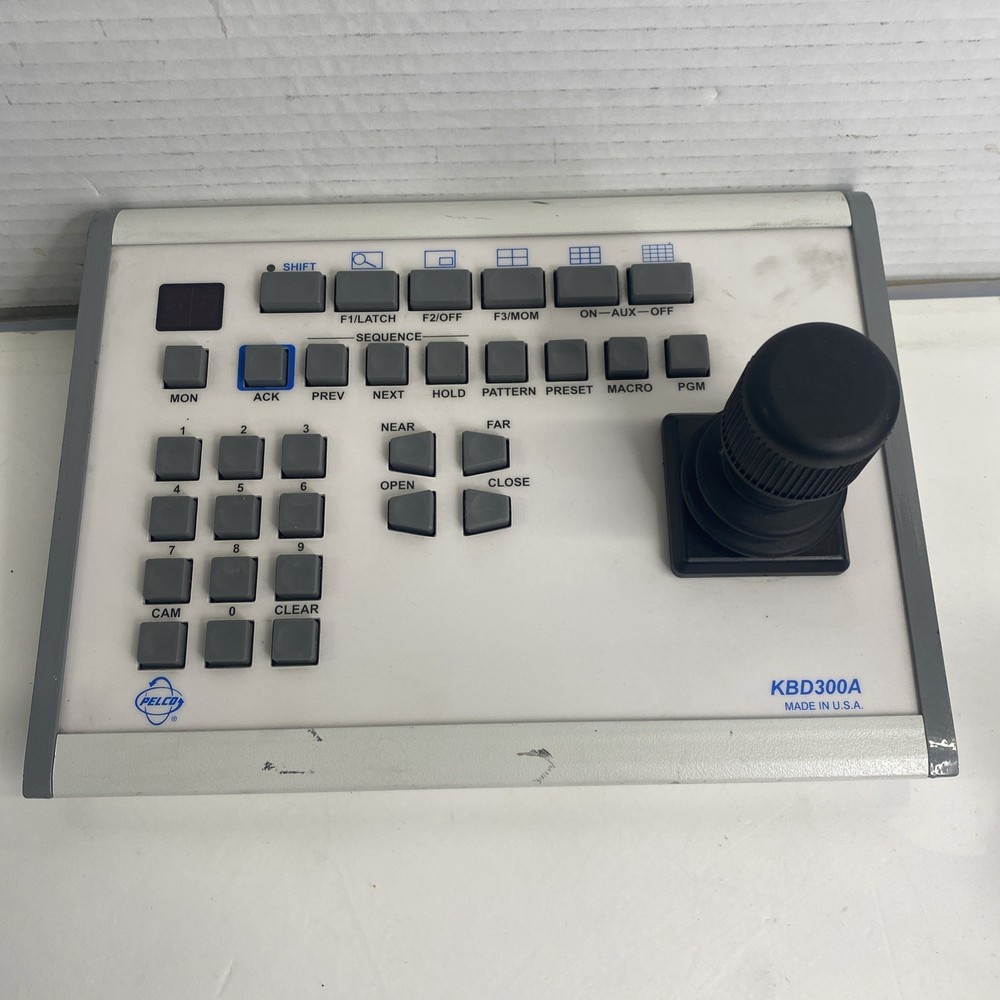 PELCO KBD300A CCTV Camera PTZ Controller Joystick and Keyboard