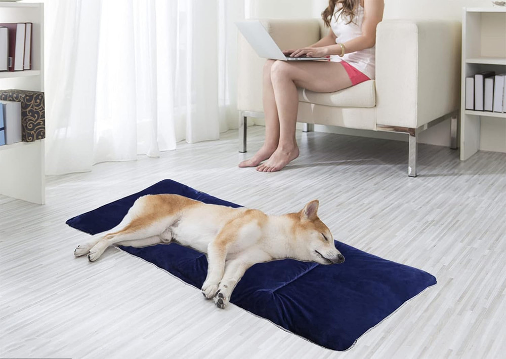 Thick Camping Sleeping Pad, Soft Comfortable Microfiber Camping Cot Pads for Adu