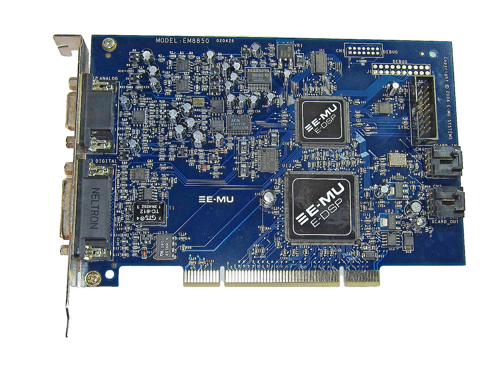 Genuine E-MU Systems EM8850 E-DSP PCI Sound Card / Audio Interface