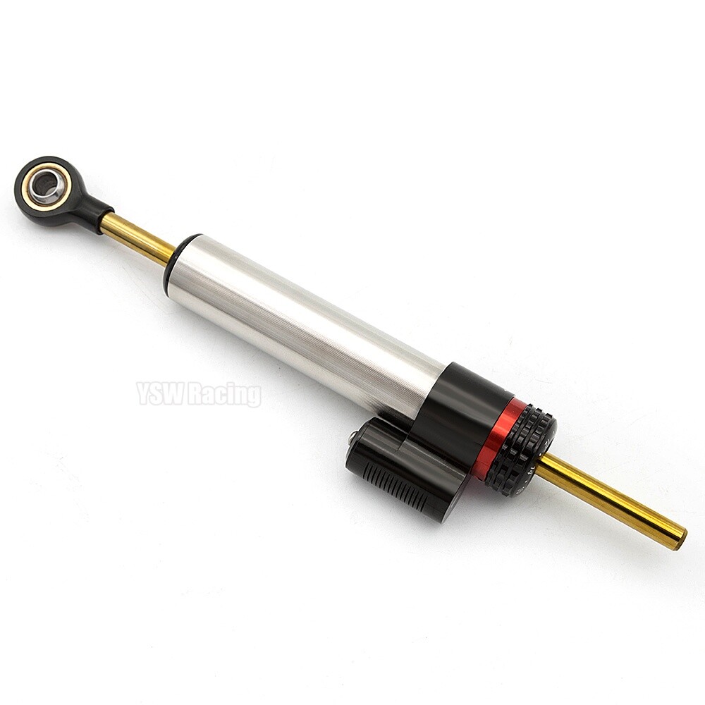 Motorcycle Adjustable Steering Damper Linear Stabilizer Reversed Safety Control