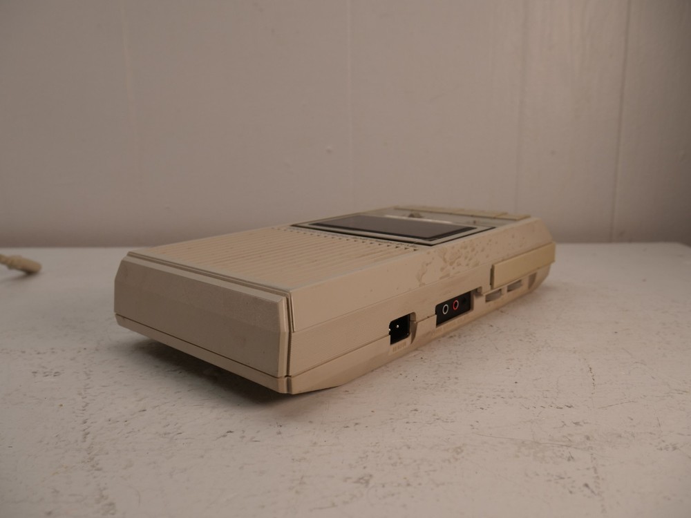 Texas Instruments Program Recorder Model PHP2700 1982 Portable Cassette - READ