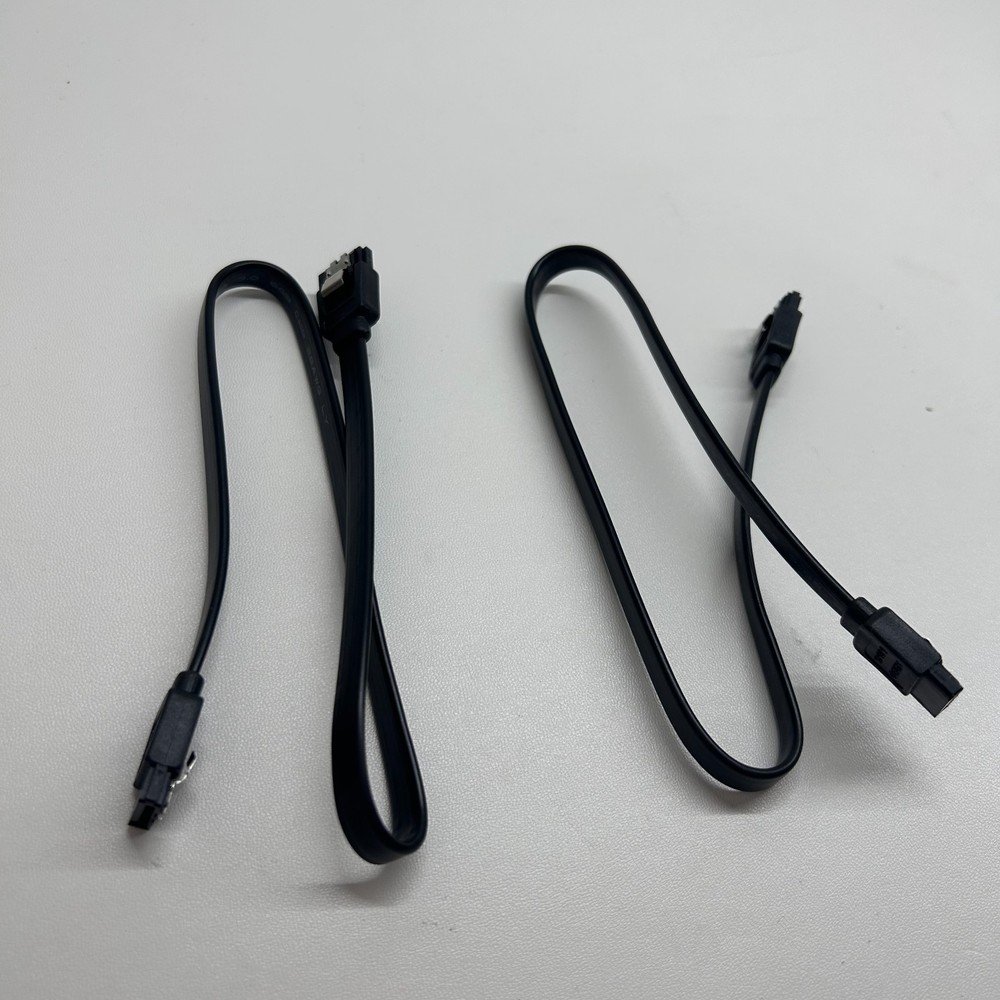 2PCS SATA 3.0 6Gb/s SSD Hard Drive Data Cable