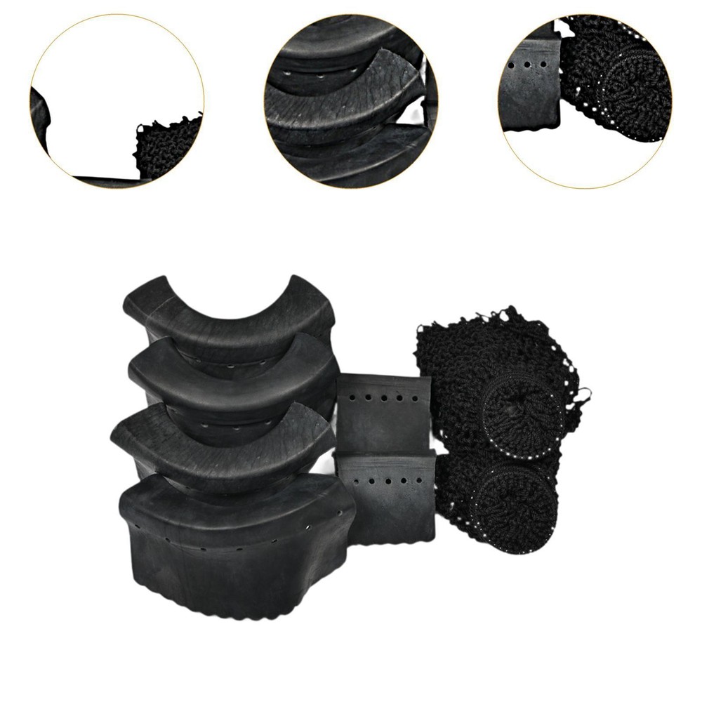 Billiard Table Pockets Set Web Bags Protective Sleeves Easy to Install Pool