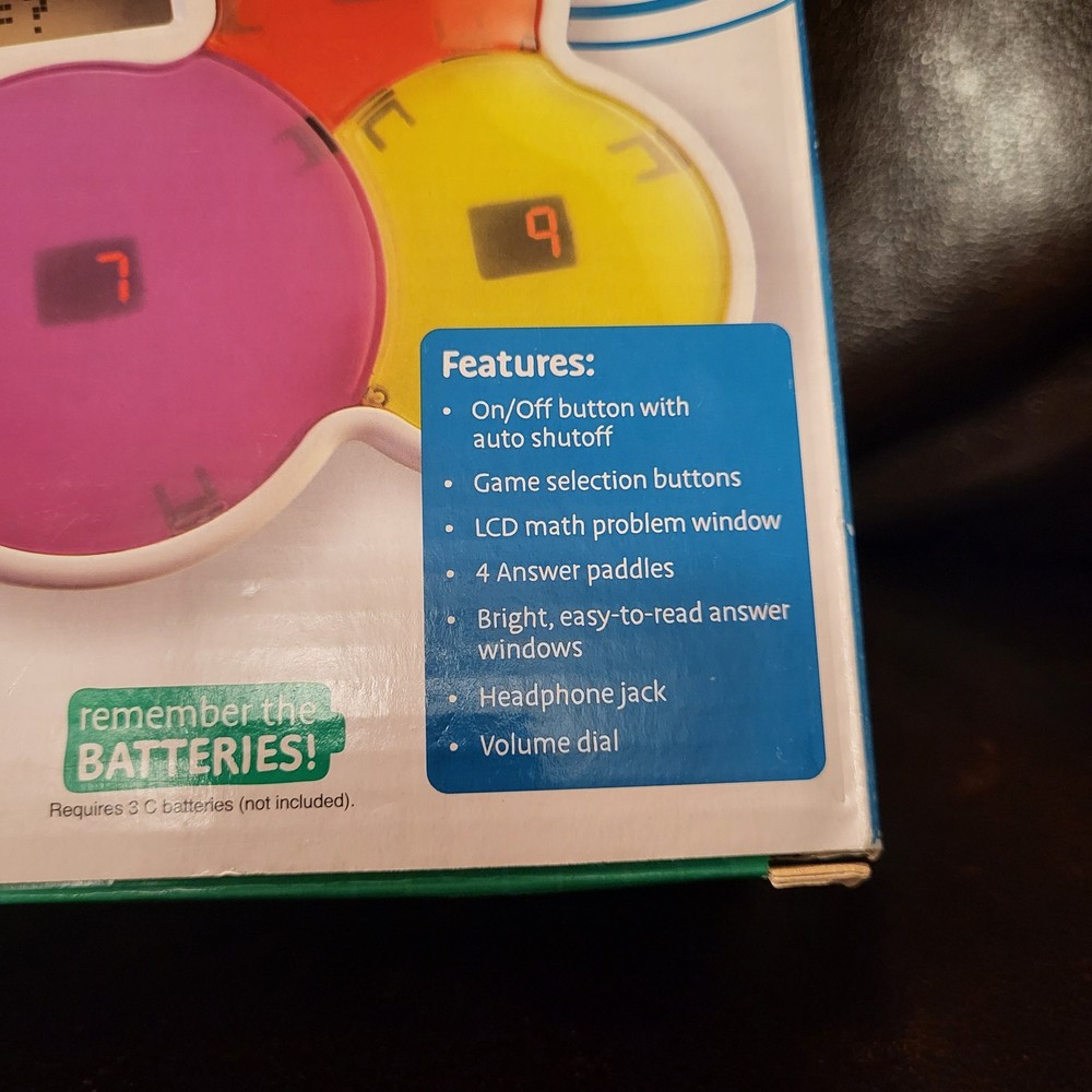 New In Box Math Slam Educational Insights Electronic Game