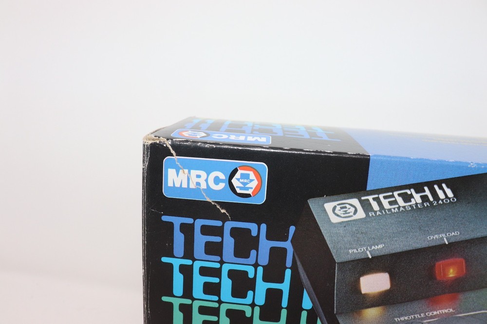 MRC Tech II Railmaster 2400 Train Controller Power Pack W/ Box and Instructions