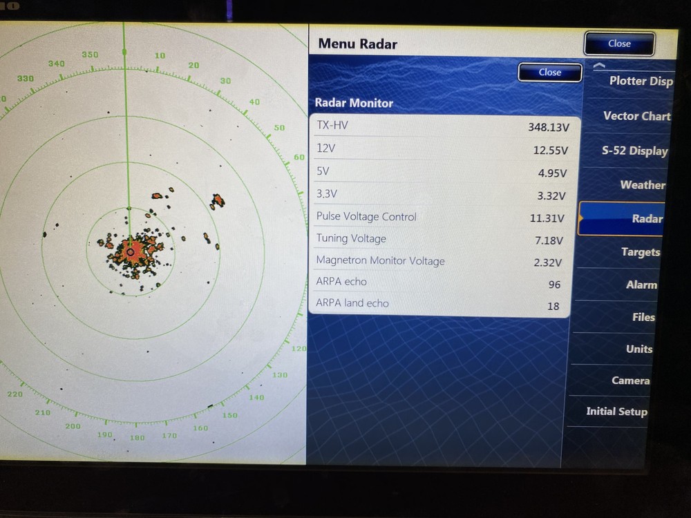 Furuno DRS4A UHD Digital Open Array 4KW Radar Add-On w/3.5′ Array TZ Touch Ready