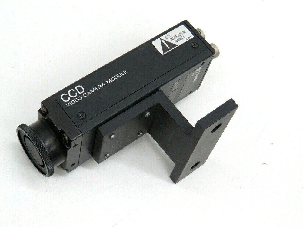 Sony XC-77 Industrial CCD Video Camera Module with Mounting Bracket