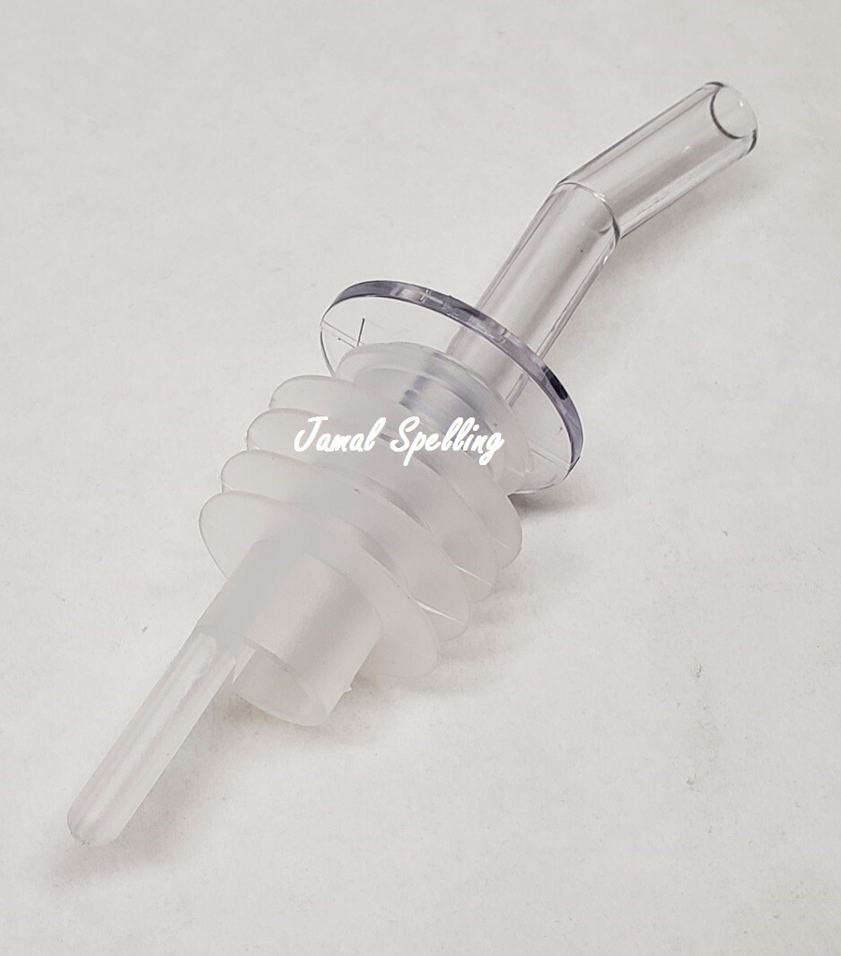 6 Liquor Bottle POUR SPOUTS BIG CORK Pourer FITS Patron 750, 1800, 1.75ltr 1/2gl