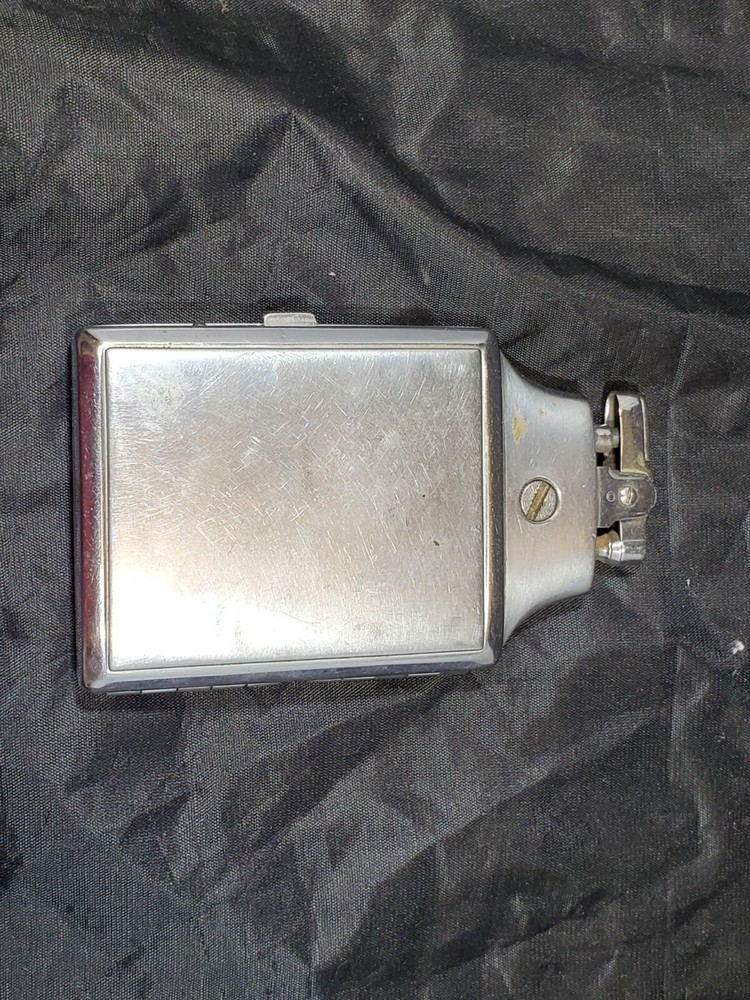 Three Zippo Lighters & One Ronson Lighter Cigarette Case