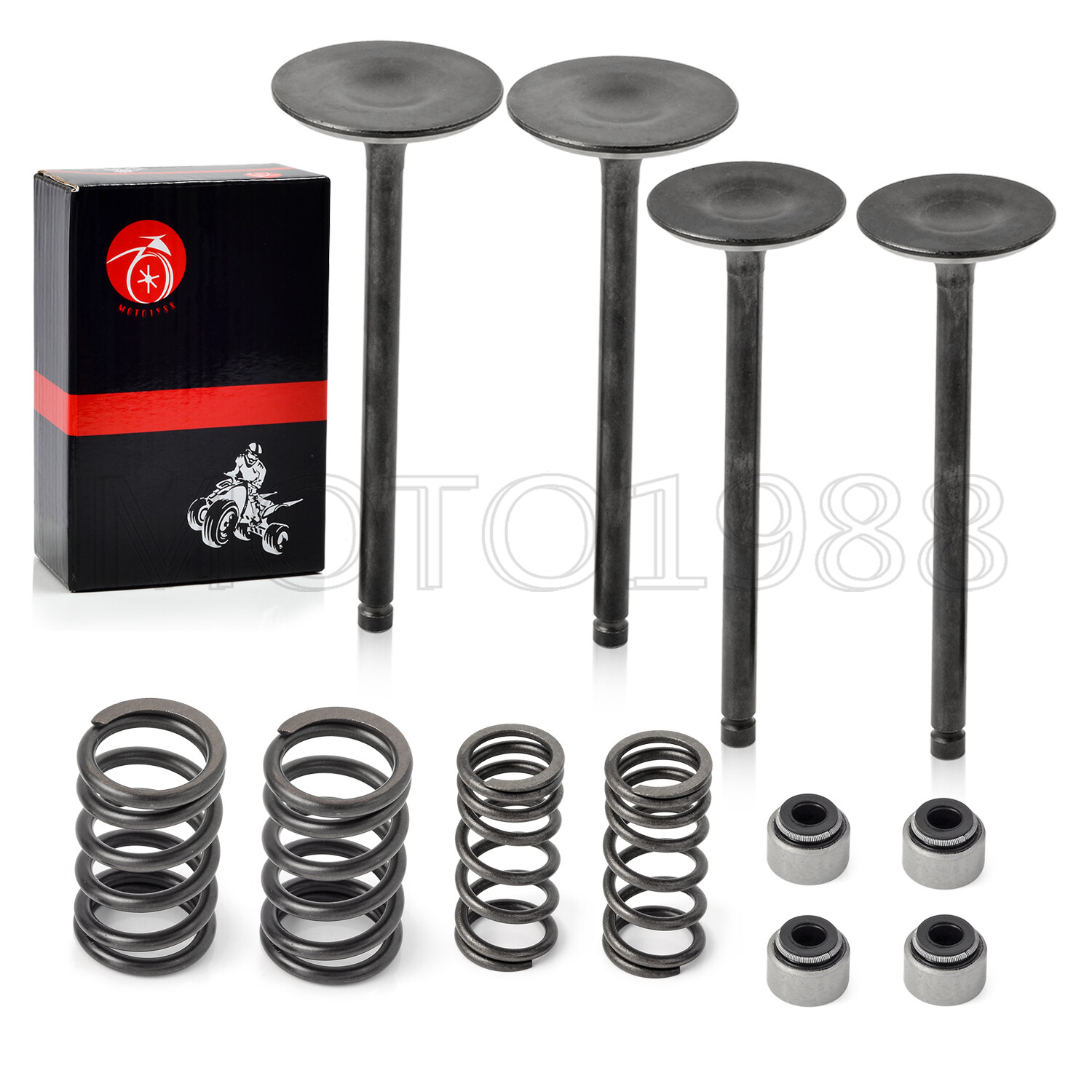 Intake Exhaust Valves Seals Spring for Polaris Predator 500 Outlaw 500 2003-2007