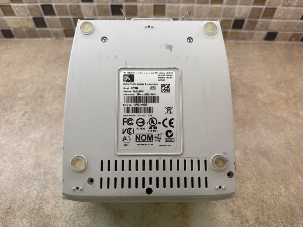 Zebra LP2844 Thermal Label Printer