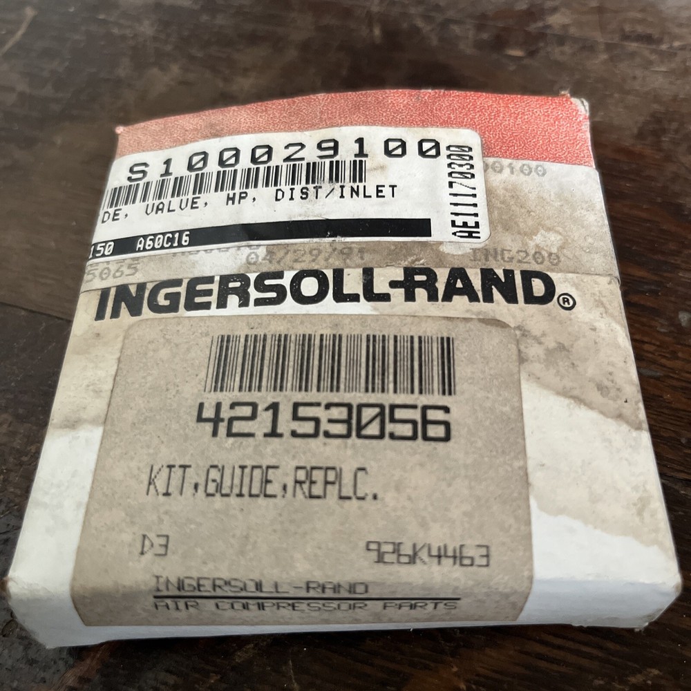 NOS Ingersoll-Rand Guide Kit Replacement 42153056