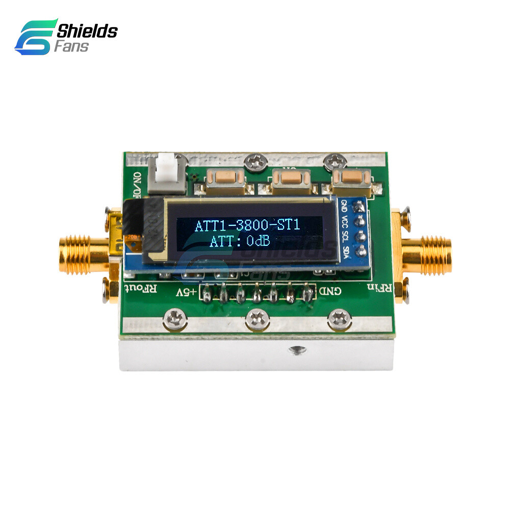 1MHZ-3800MHz Digital Programmable RF Attenuator Control 0-31dB Adjustable