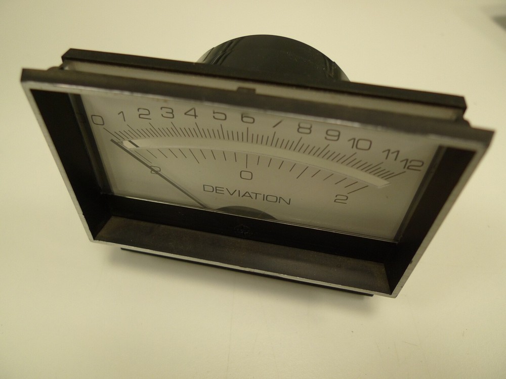 Deviation Panel Meter Vacuum Valve volt