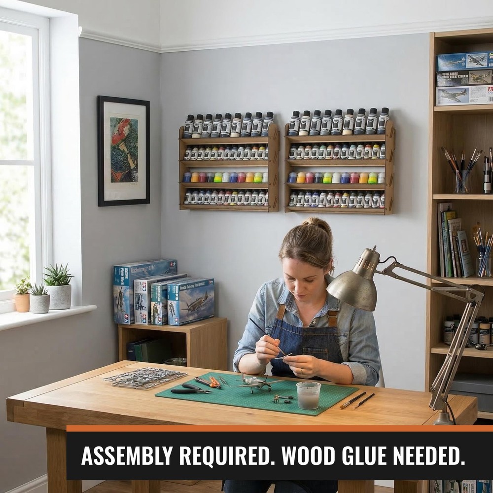 PROSCALE Universal Wall Paint Organizer for universal, Rack