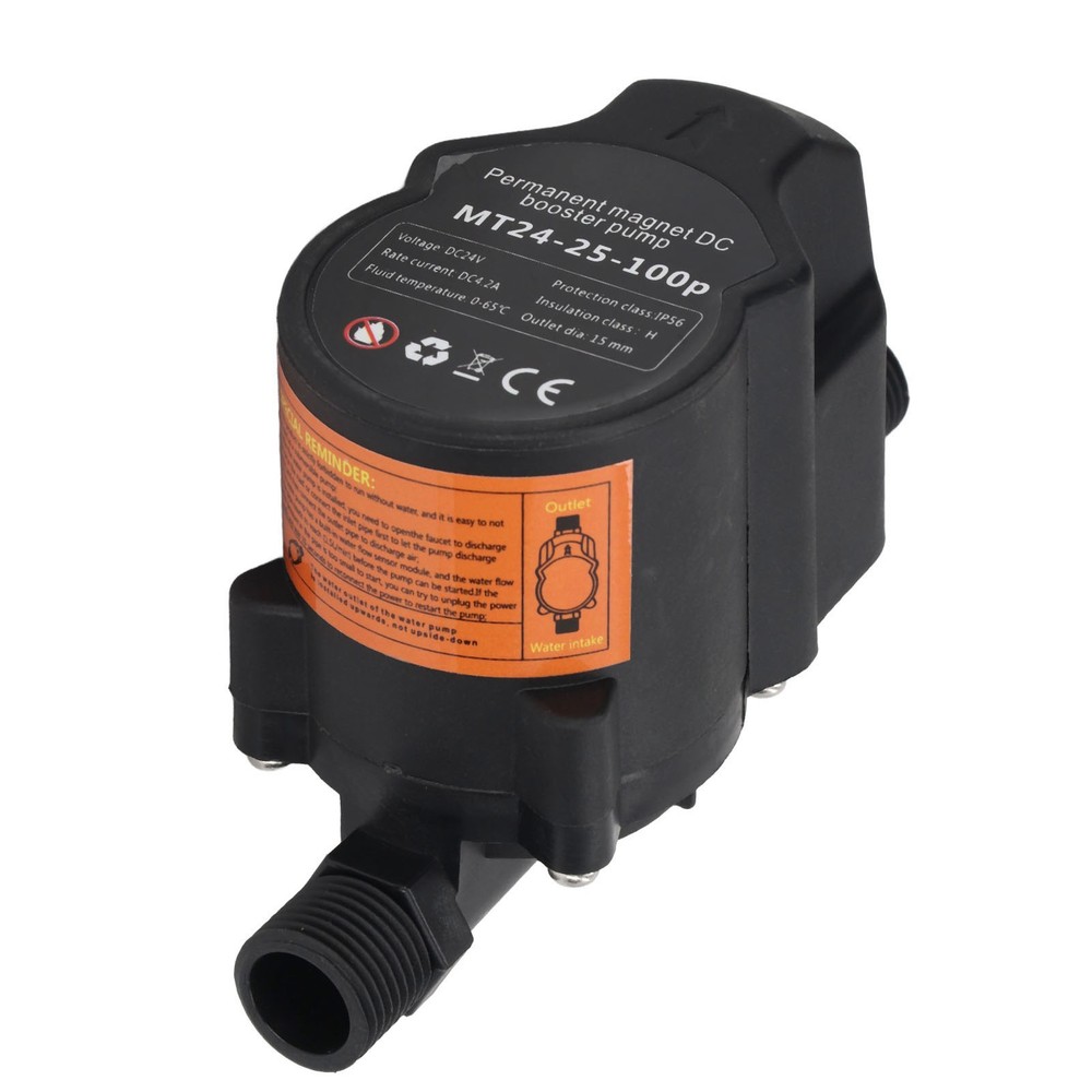 UK Plug Pump Automatic Water Pressure Shower Boosting Recirculating