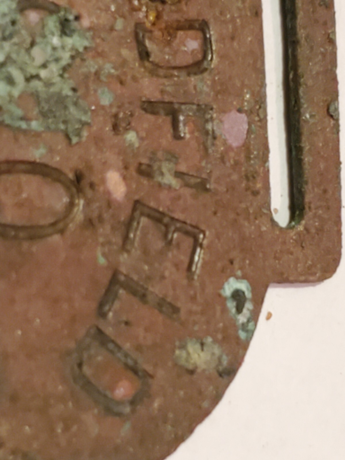 Goldfield Nevada NV 1910 Advertising watch fob, trade token, key, Hotel, fob (Y8