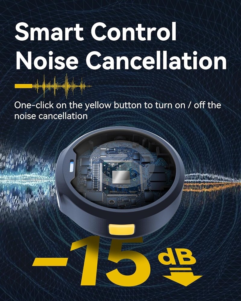 Hollyland Lark M2 Wireless Lavalier Microphone for iPhone/Android/Camera/PC/Lap