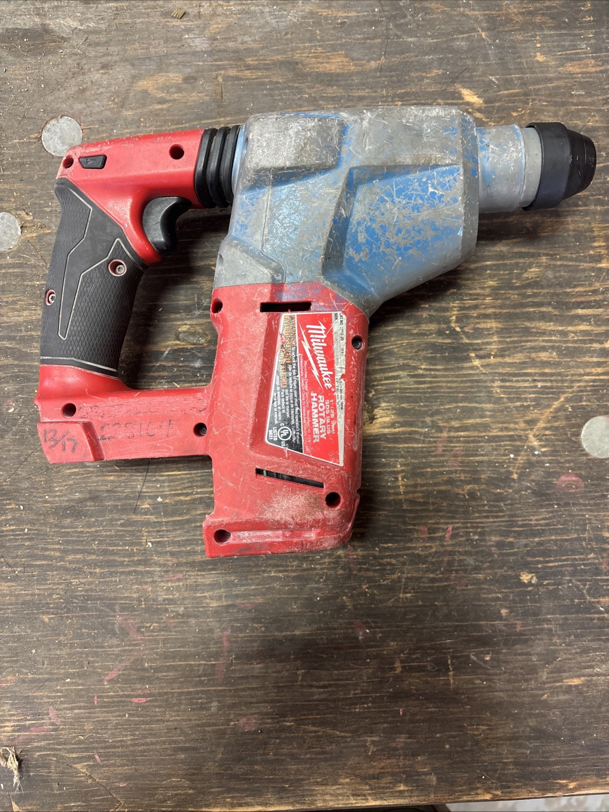 Milwaukee 2712-20 M18 FUEL 18V 1-1/8" SDS Plus Rotary Hammer Drill (TOOL-ONLY)