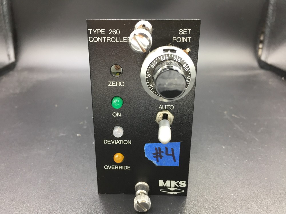 MKS Type 260 Pressure Control System Module Mass Flow Controller #4